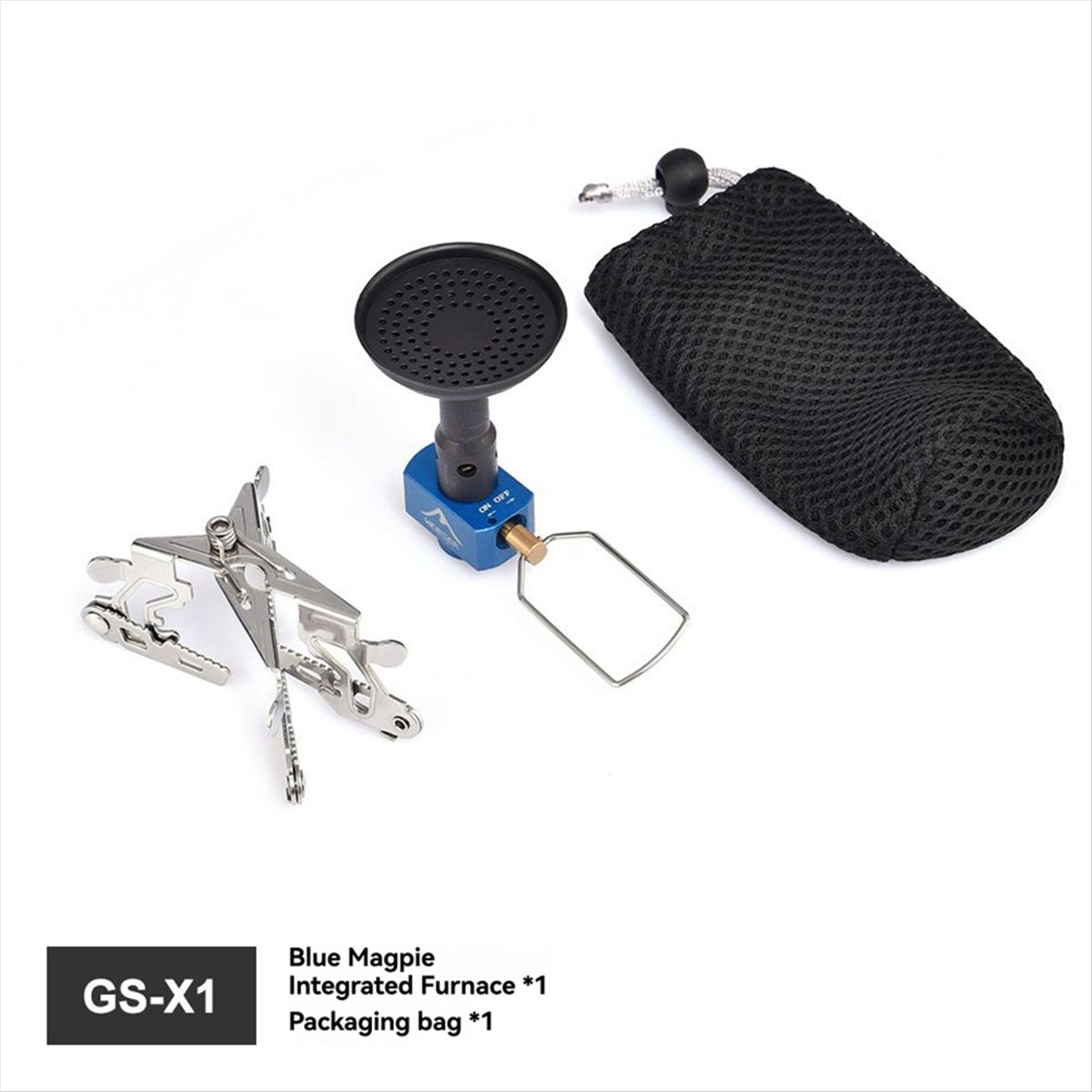 Camping Cooking Gazebo - ABJV アウトドアキャンプ用ガスバーナー 3300W イグナイター付き - キャンプやサバイバル用のポータブルストーブ