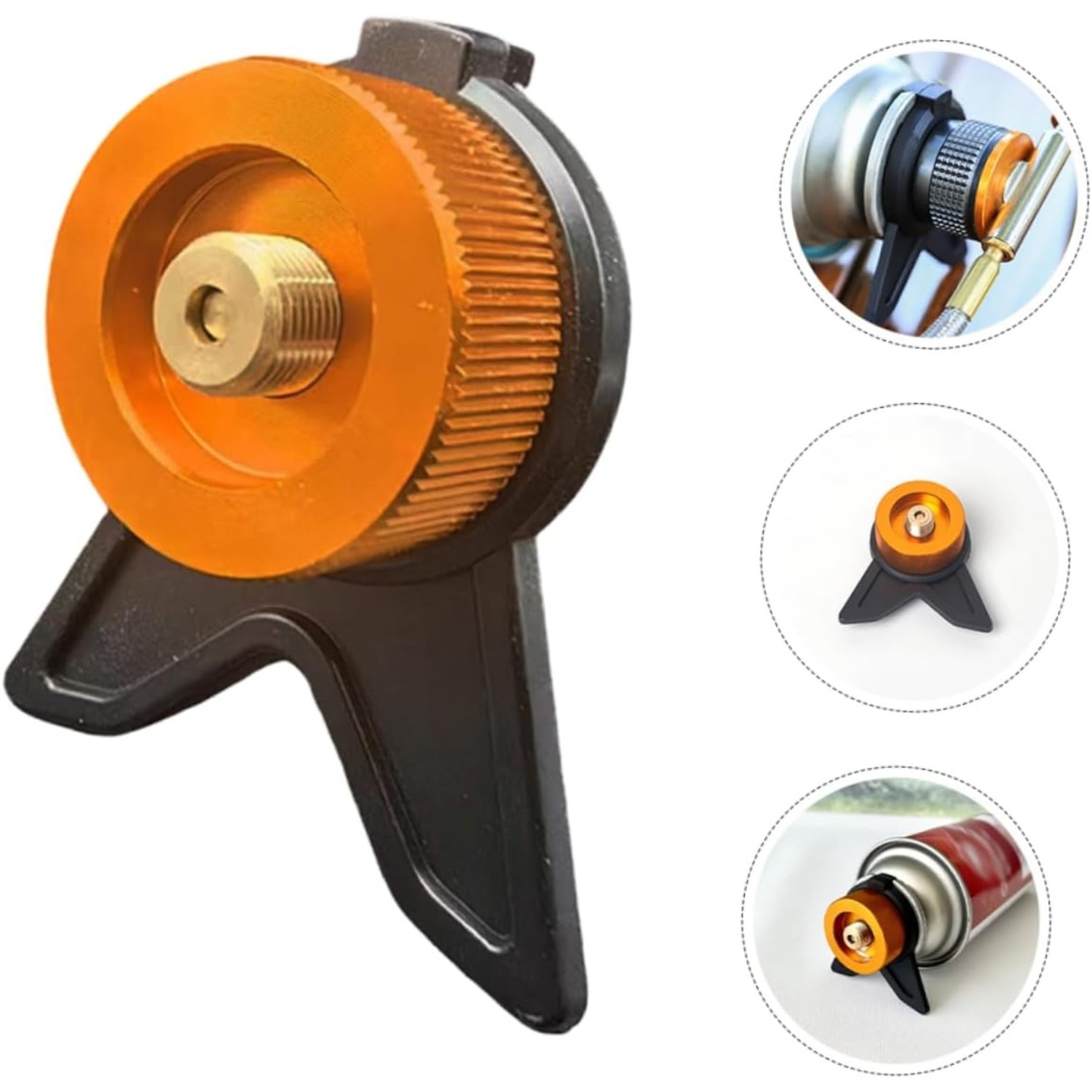Camping Cooking Gazebo - プロパンタンク部品 ガスタンクアダプター キャンプ用品 小型プロパンコンバーター ガス補充ツール ストーブ用