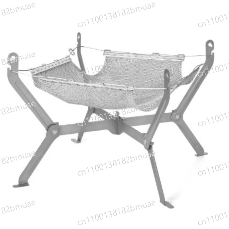 Camping Cooking Grill - ハイキング、ピクニック、料理、折りたたみ式BBQバーベキューグリルメッシュ、ポータブル屋外キャンプファイヤーピット、薪ストーブバーナー用