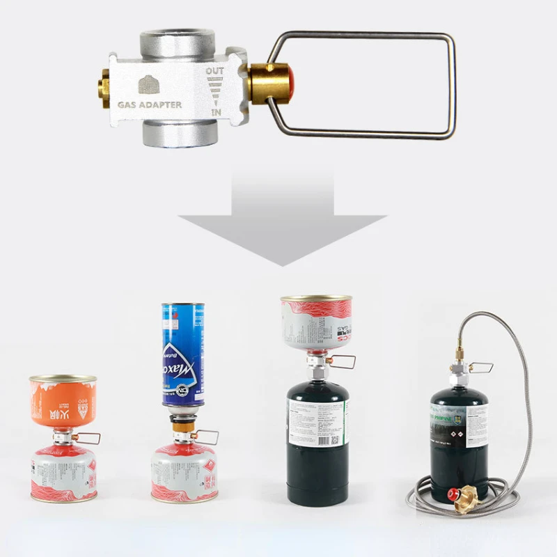 屋外キャンプ用ガス詰め替えアダプター,ブタン,双方向充電器, - Camping Cooking Butane のレビューと価格