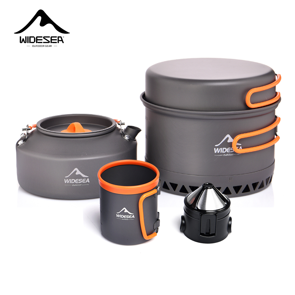 キャンプ食器アウトドア調理器具セットポット観光ケトルコーヒー - Camping Cooking Kit のレビューと価格