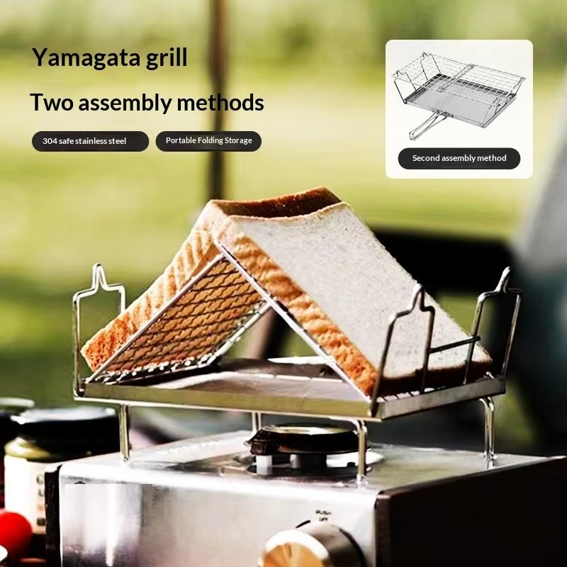 パンダツアー折りたたみ式直火グリルラック、屋外キャンプ用、ト - Camping Cooking Butane のレビューと価格
