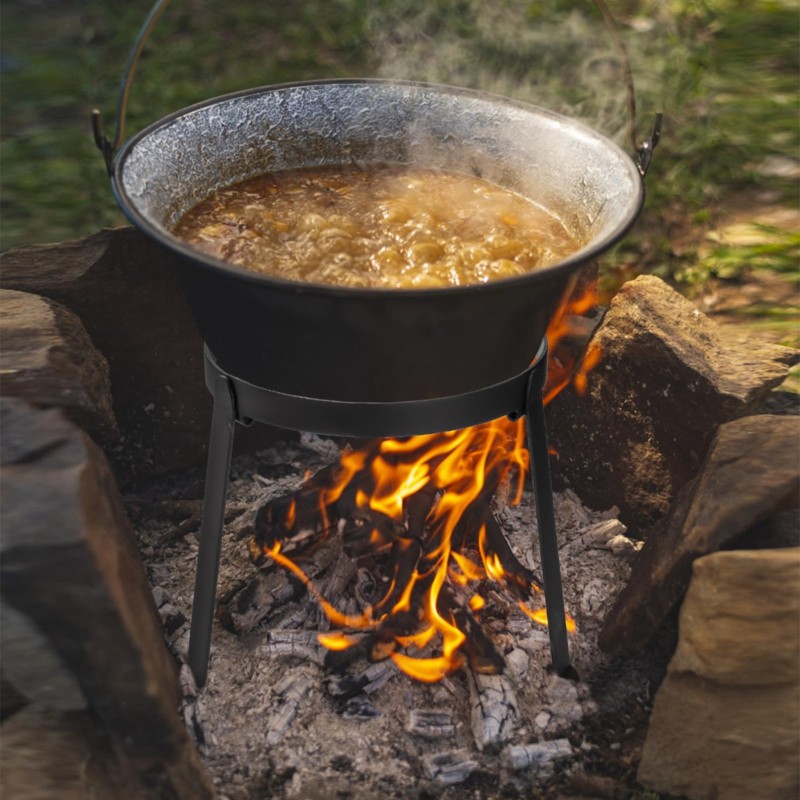 FSTE-三脚スタンド 鋳鉄製ダッチオーブン用、キャンプ用三 - Camping Cooking Cast Iron のレビューと価格