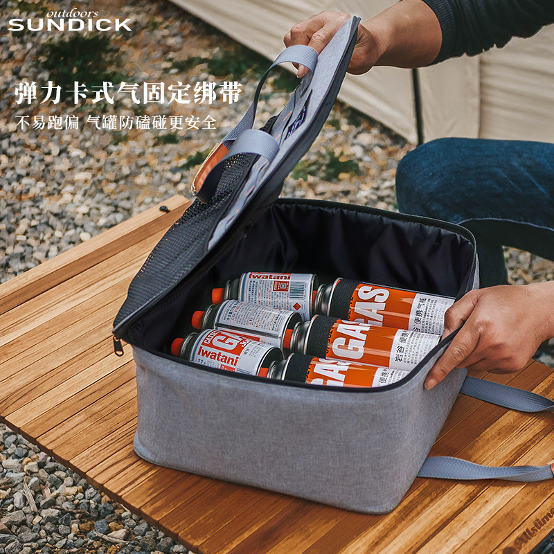 アウトドアキャンプピクニックバッグ収納袋衝突防止ポータブル食 - Camping Cooking Gazebo のレビューと価格