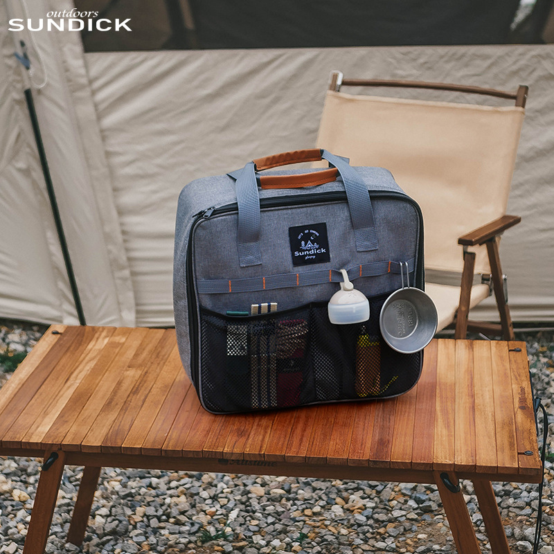 アウトドアキャンプピクニックバッグ収納袋衝突防止ポータブル食 - Camping Cooking Gazebo のレビューと価格