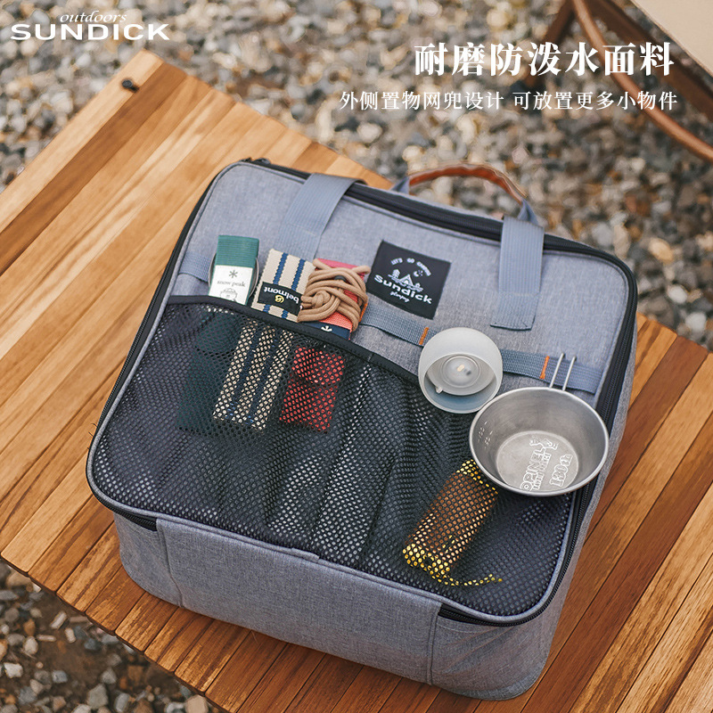 アウトドアキャンプピクニックバッグ収納袋衝突防止ポータブル食 - Camping Cooking Gazebo のレビューと価格