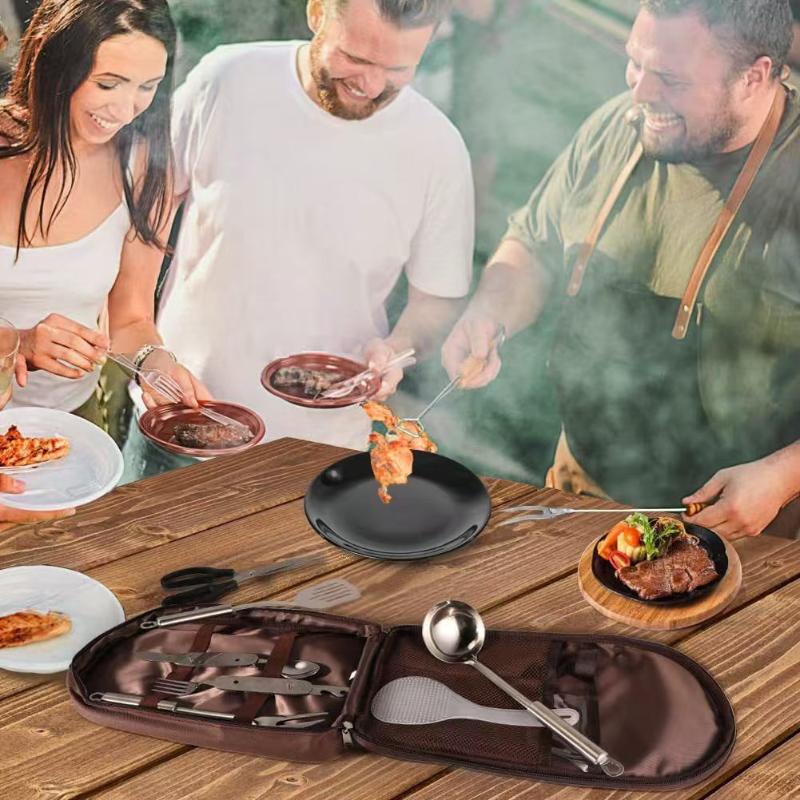 キャンプ用品オーガナイザーバッグアウトドアクッキング収納ポー - Camping Cooking Equipment Bag のレビューと価格