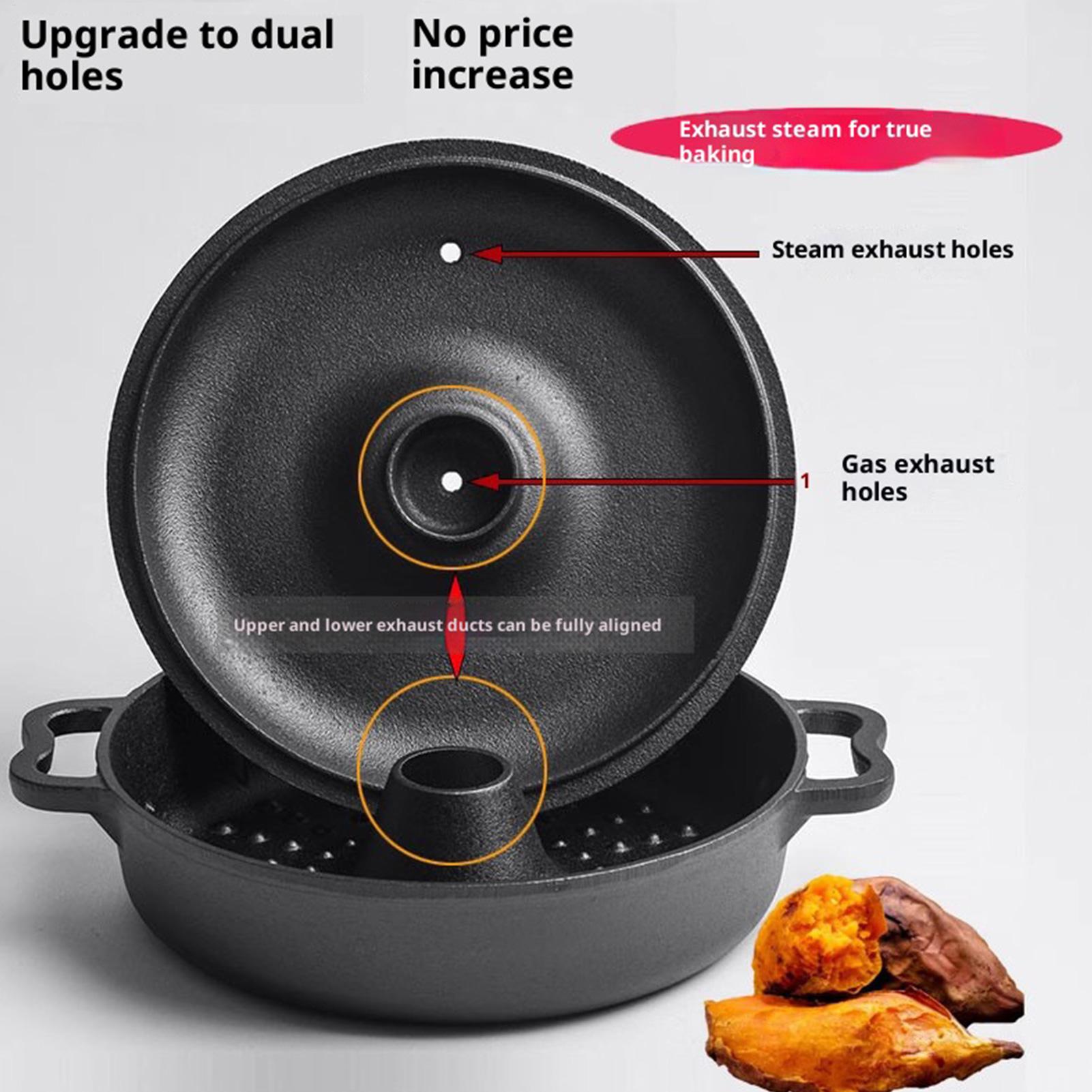 鋳鉄製の大釜、調理用、頑丈、高温耐性、調理器具、キャンプ用ダ - Camping Cooking Cast Iron のレビューと価格