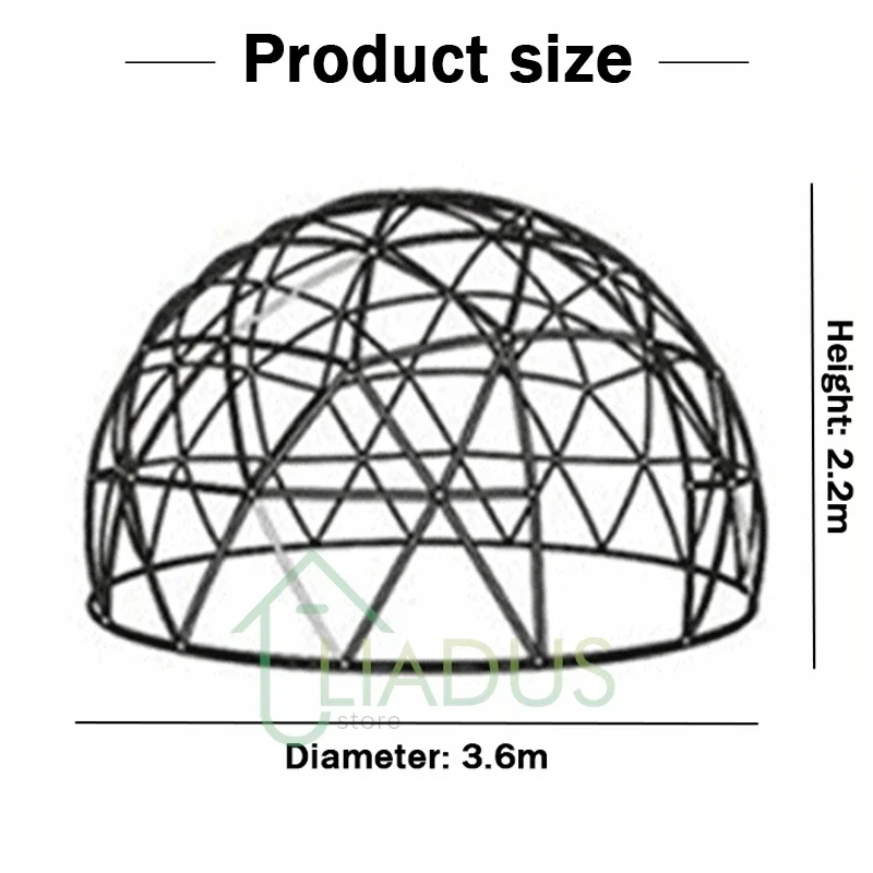3.6M TPUクリアバブルドームテント（屋外イベント、パー - Camping Cooking Tent のレビューと価格