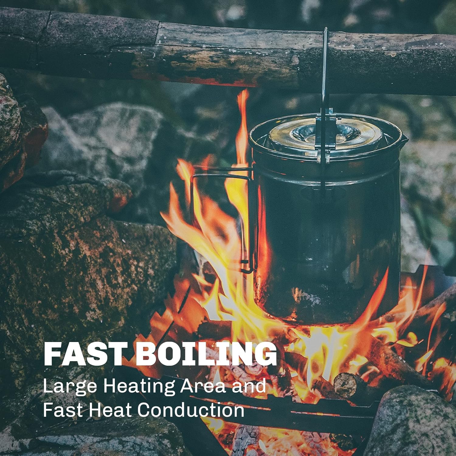Fire-maple 1.2lステンレス鋼スチーマーポット、 - Camping Cooking Kit のレビューと価格