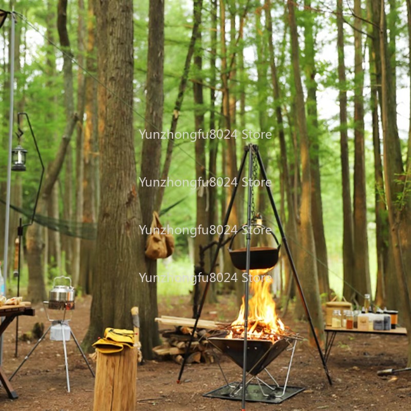 アウトドアキャンプ用鍋 鋳鉄製ダッチポット ピクニックポット - Camping Cooking Cast Iron のレビューと価格