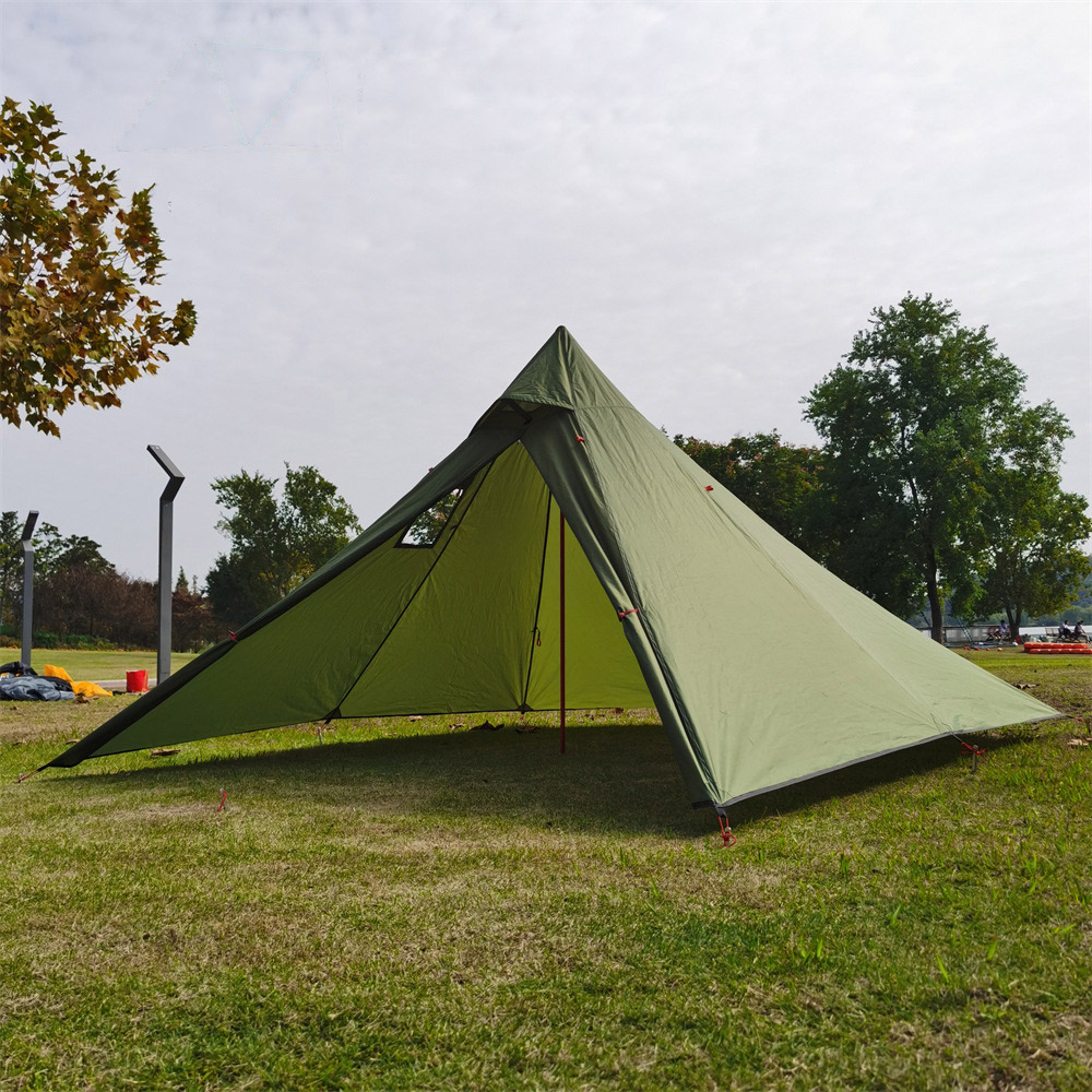 アウトドア用2人用超軽量マウンテンギア、2ドアスパイアテント - Camping Cooking Tent のレビューと価格