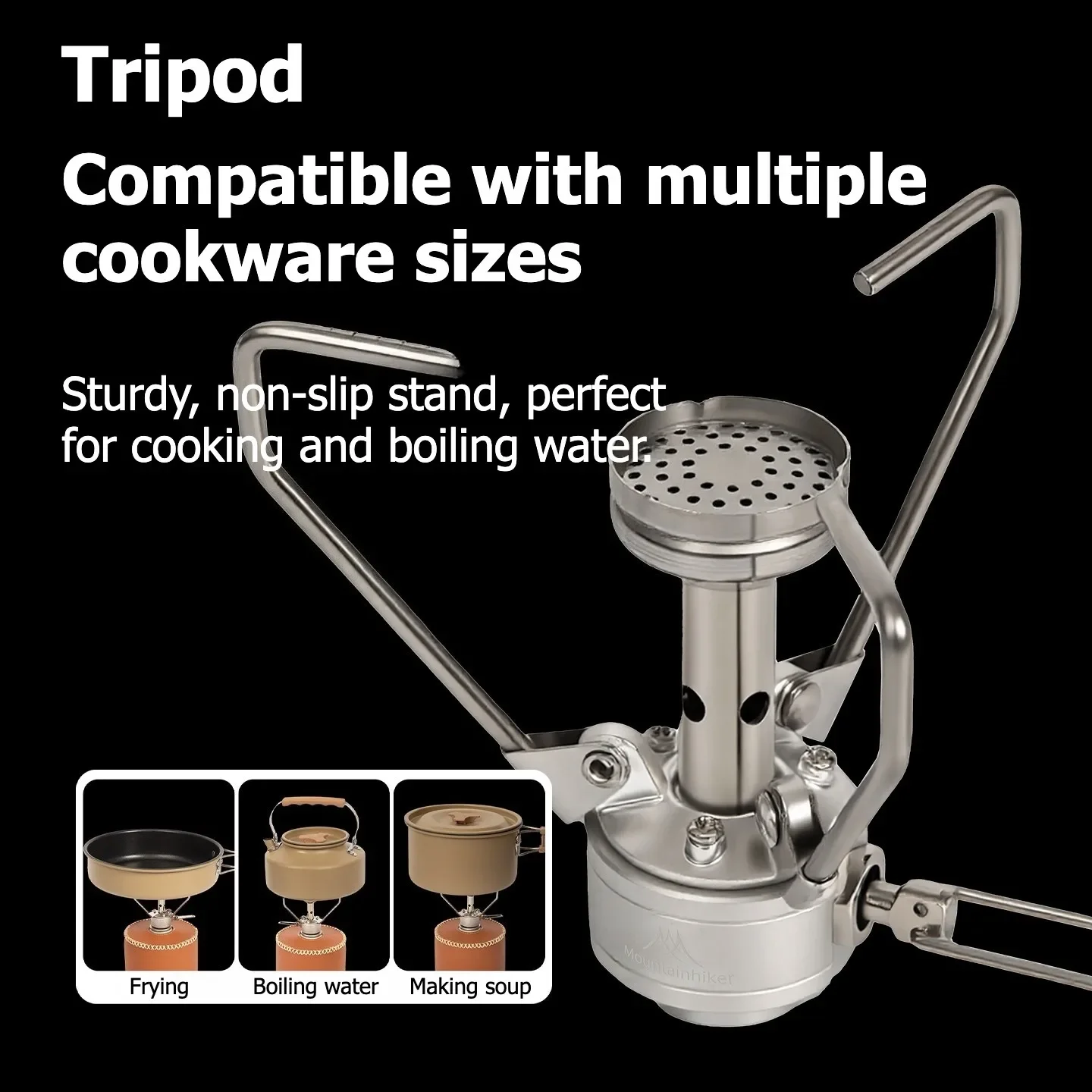 マウンテンハイカー 超軽量 304 ステンレススチール製 一 - Camping Cooking Butane のレビューと価格