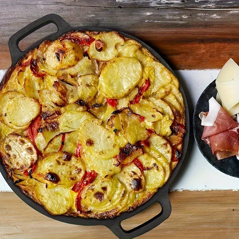 1 個鋳鉄屋外グリルパンノンスティック鉄板焼きプレートキャン - Camping Cooking Grill のレビューと価格