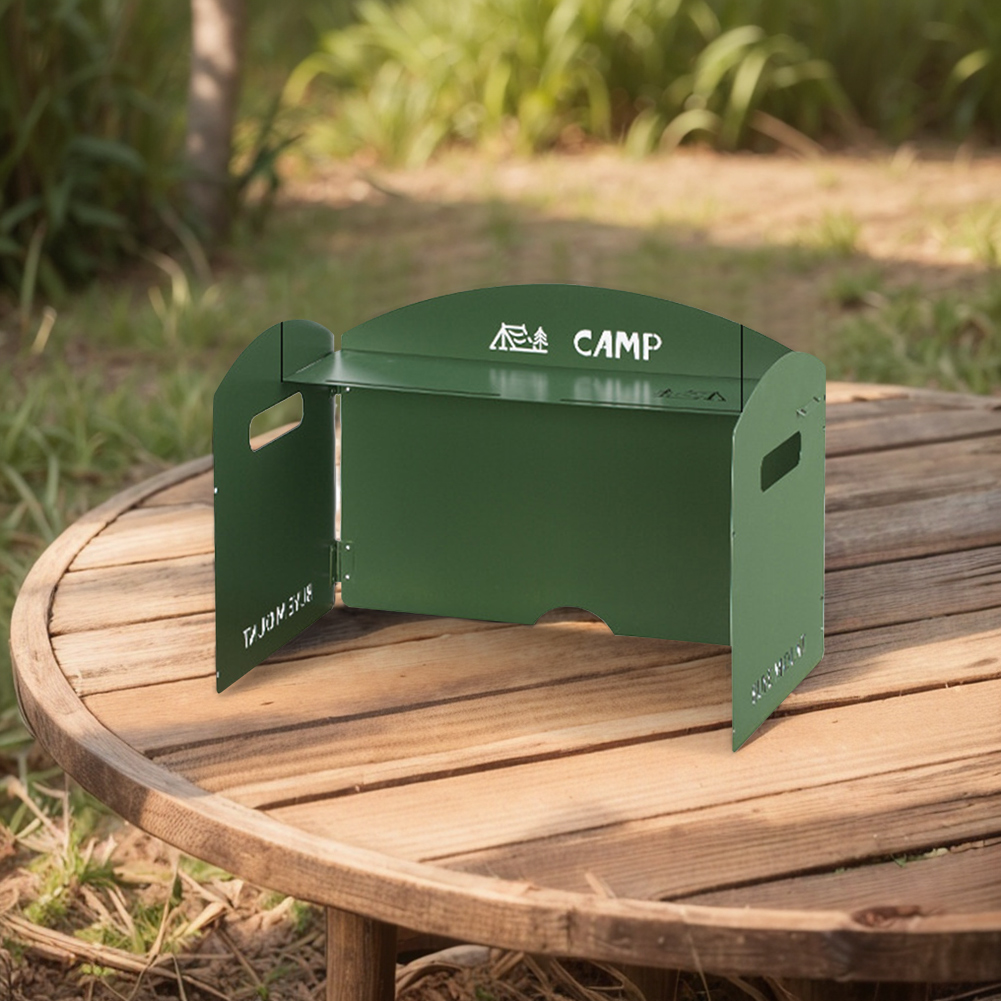 折りたたみ式キャンプガスストーブフロントガラス収納層付きガス - Camping Cooking Gazebo のレビューと価格