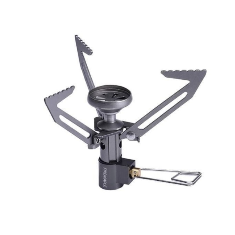 軽量ポータブルキャンプストーブ折りたたみ式ミニキャンプチタン - Camping Cooking Gas Stove Portable Tool のレビューと価格