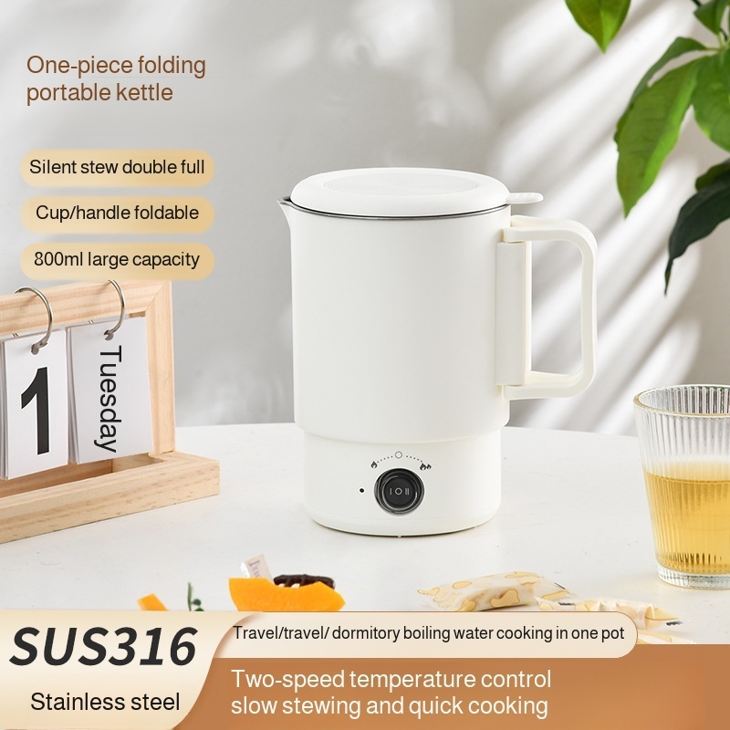 折りたたみ式トラベルケトル ポータブル電気湯沸かし器 ステン - Camping Cooking Equipment Electric のレビューと価格